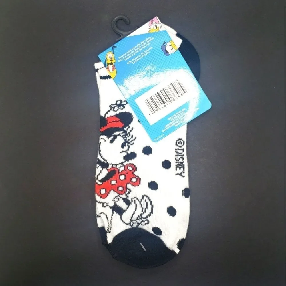 𝅺Mickey and Mouse Minnie mouse no show socks